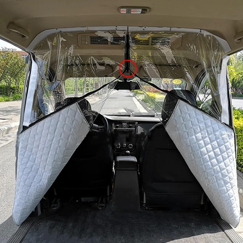Rideau isolant voiture Ford Transit Custom pour stopper la chaleur du van - 5