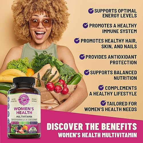 Whole World Wellness Womens Daily Multivitamin Multimineral Supplement For Energy thumb #3