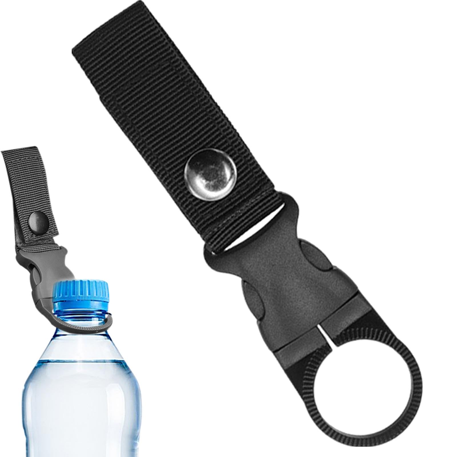 Clip Porte-Bouteille D'Eau - Mousqueton Nylon Pour Sac à Dos, Ceinture - Portable Et Réglable