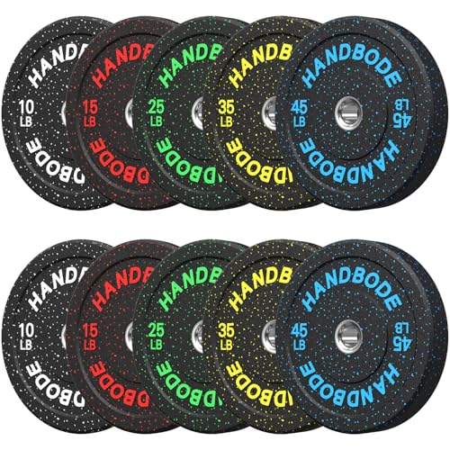 2-Inch Bumper Plates Set for Weight Lifting