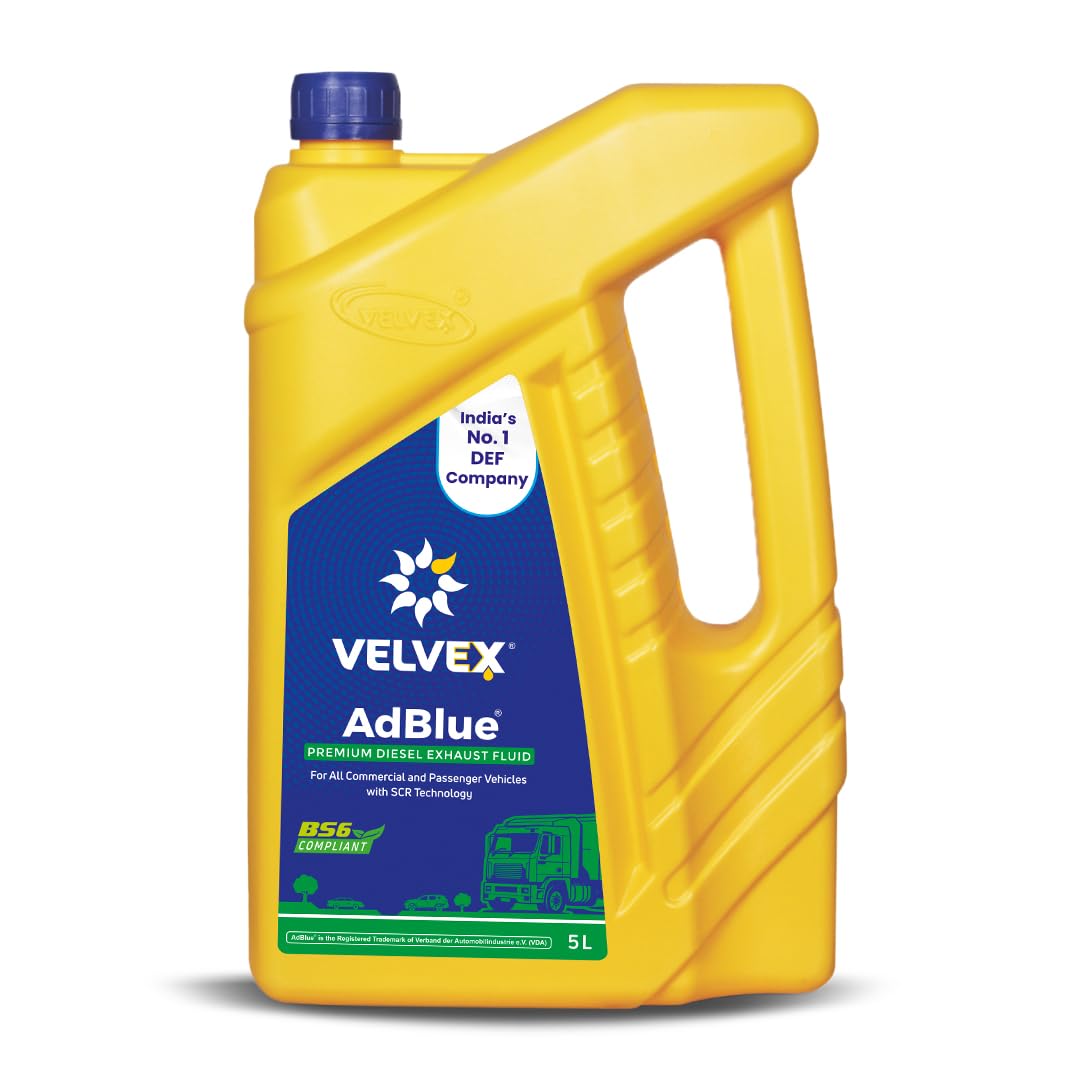 Velvex AdBlue® DEF - Diesel Exhaust Fluid for Diesel Engines | Suitable for All Diesel Engines for BS4 & BS6 | Helping to Improve Air Quality | Reduce NOx | OEM Approved | VDA Approved | Size - 5L-image-30