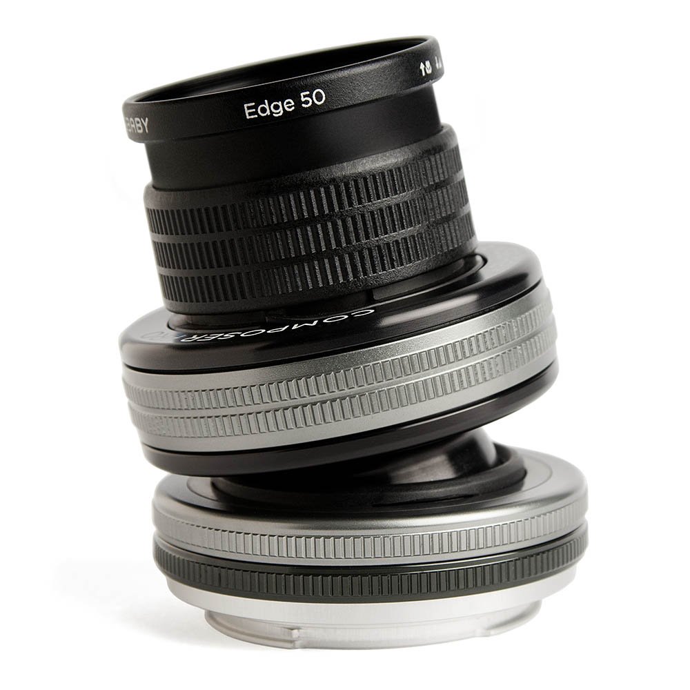 Lensbaby LB-O2 Kit Per Fotocamera – Obiettivo Artistico Nero