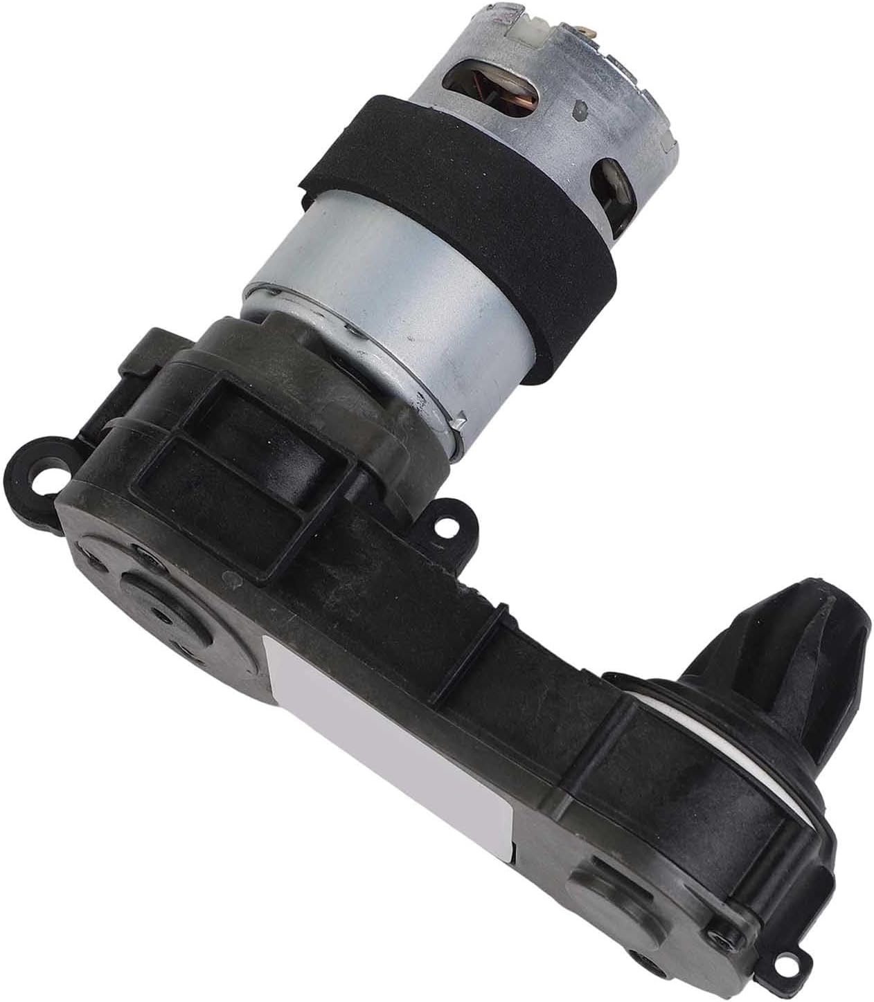 Rolling Main Brush Motor Engine for H12 For M12 Wet Dry Vacuum Cleaner, Silver Metal Suction Drive Unit Replacement Part for Floor Care Machine Repair