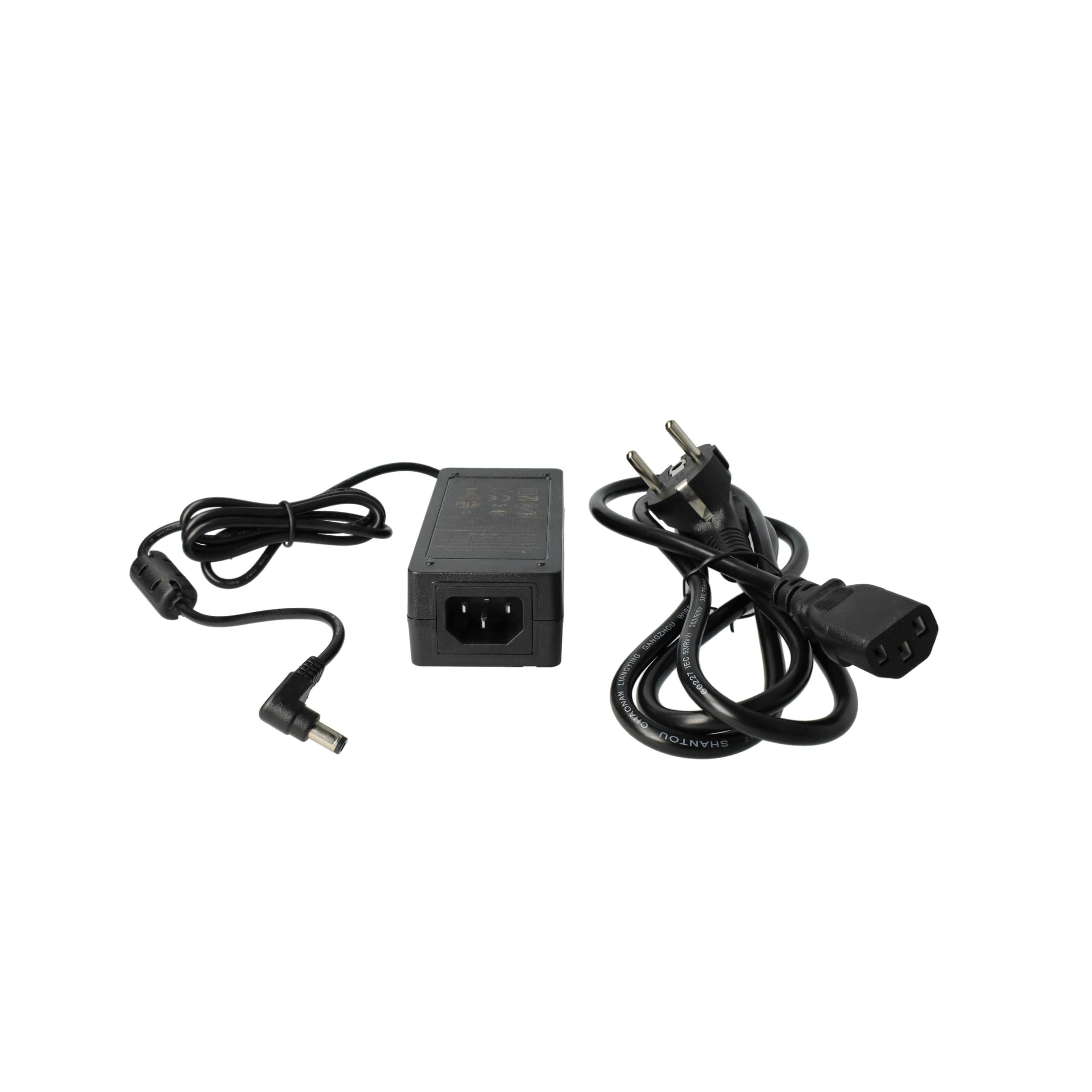 vhbw Cargador 6 Compartimentos Compatible con Motorola DP2000, DP-2400, DP2600, DP2400 baterías de Radio - Estación de Carga + Fuente de alimentación