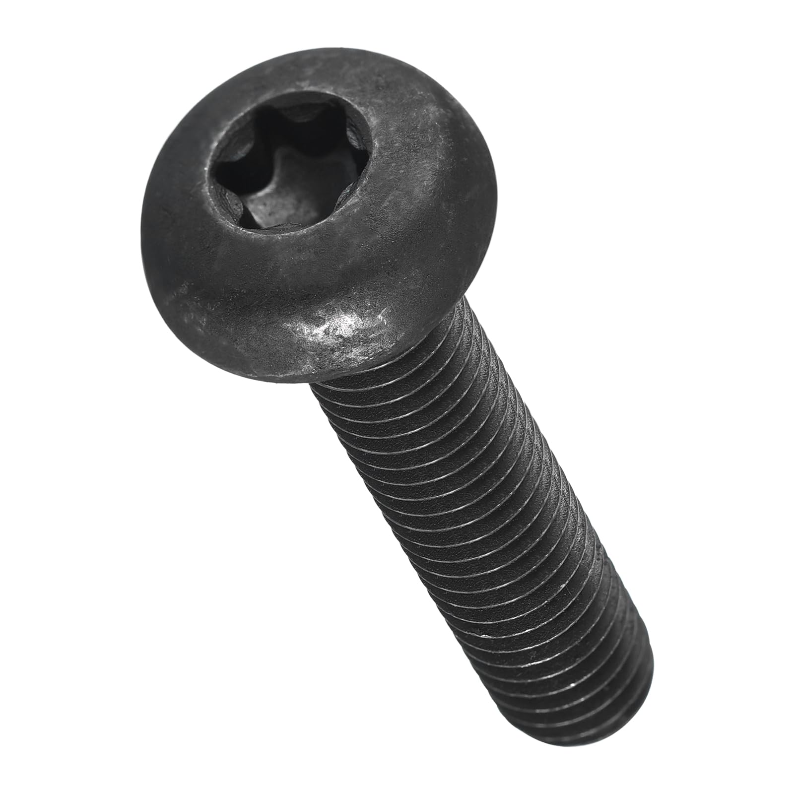 METALLIXITY Pan Head Torx Security Screws Bolts (M8-1.25x35mm) 10Pcs, Button Torx Head Machine Screws Carbon steel