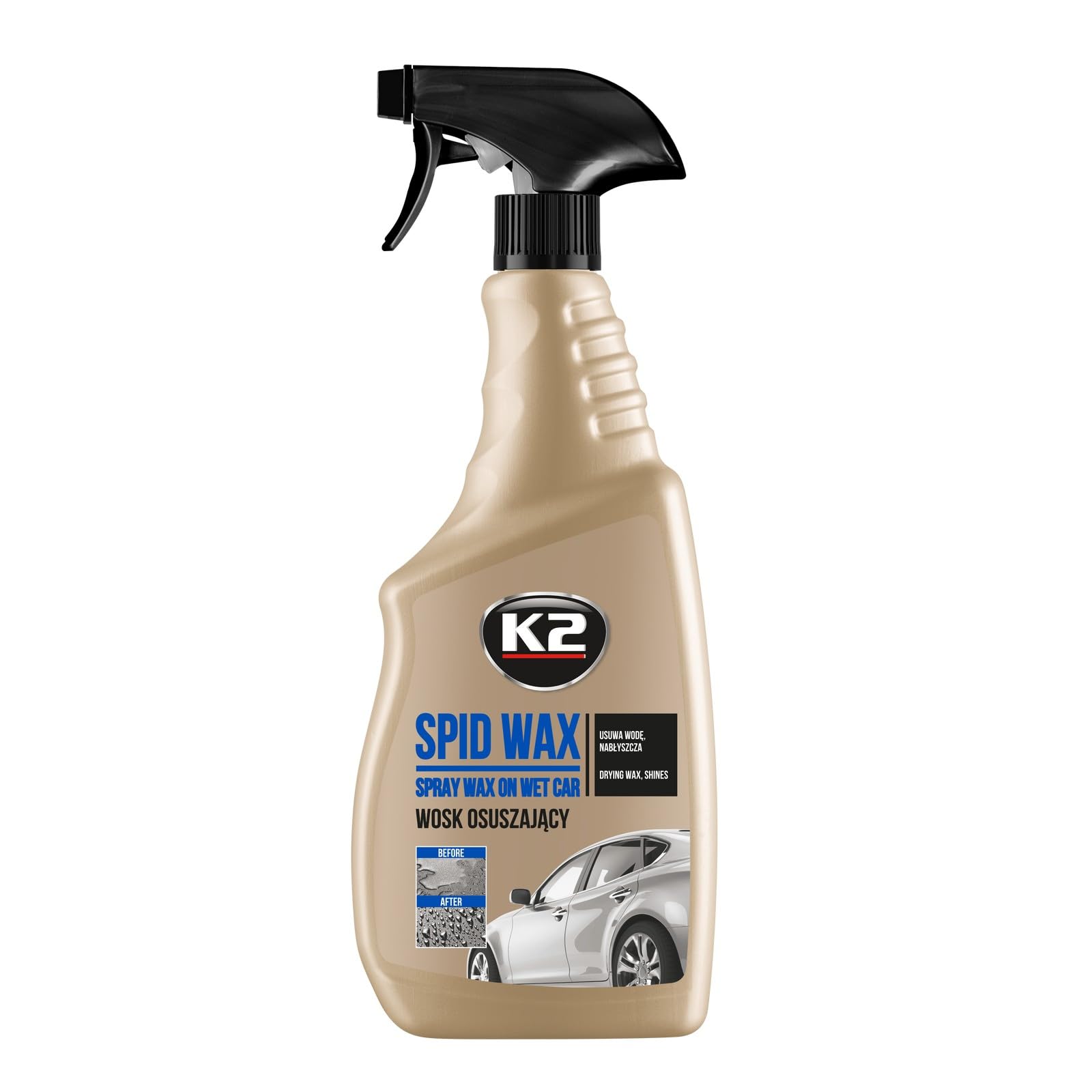 Speed Wax, Liquid Wax, Car Wax Sealant, Spray Wax Paint Protection, Car Paint Polish, Easy Quick Spray, Nano Sealing, 700 ml