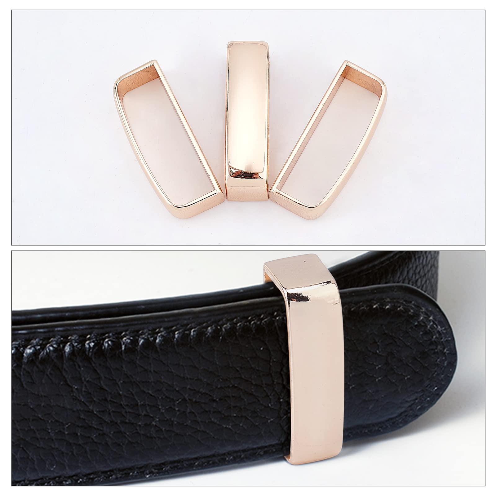 【rokh】 BLACK×GOLD triple loops BELT rokh】 BLACK×GOLD triple loops BELT - メルカリ