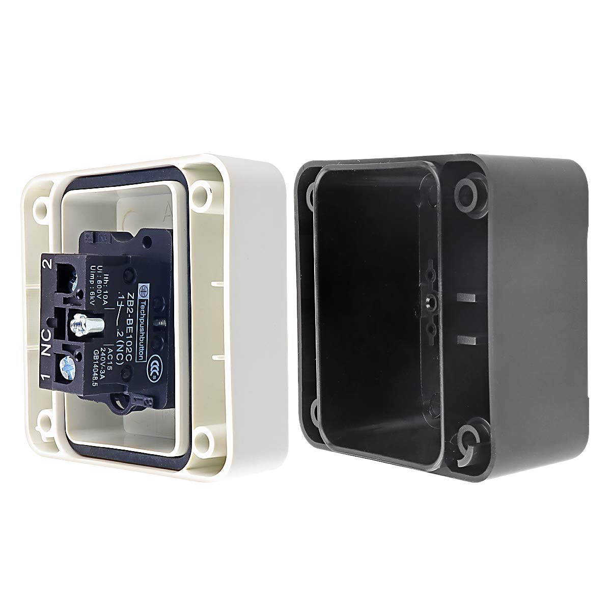 Buy Nxtop Push Button Switch Station Momentary NC Red, 400V 10A/6A Online in India. B07QYSH8BG