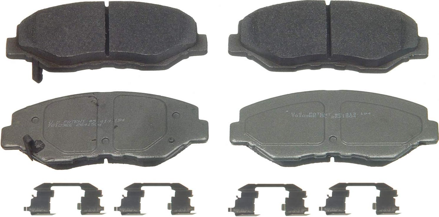 Wagner ThermoQuiet MX914 Semi-Metallic Disc Brake Pad Set