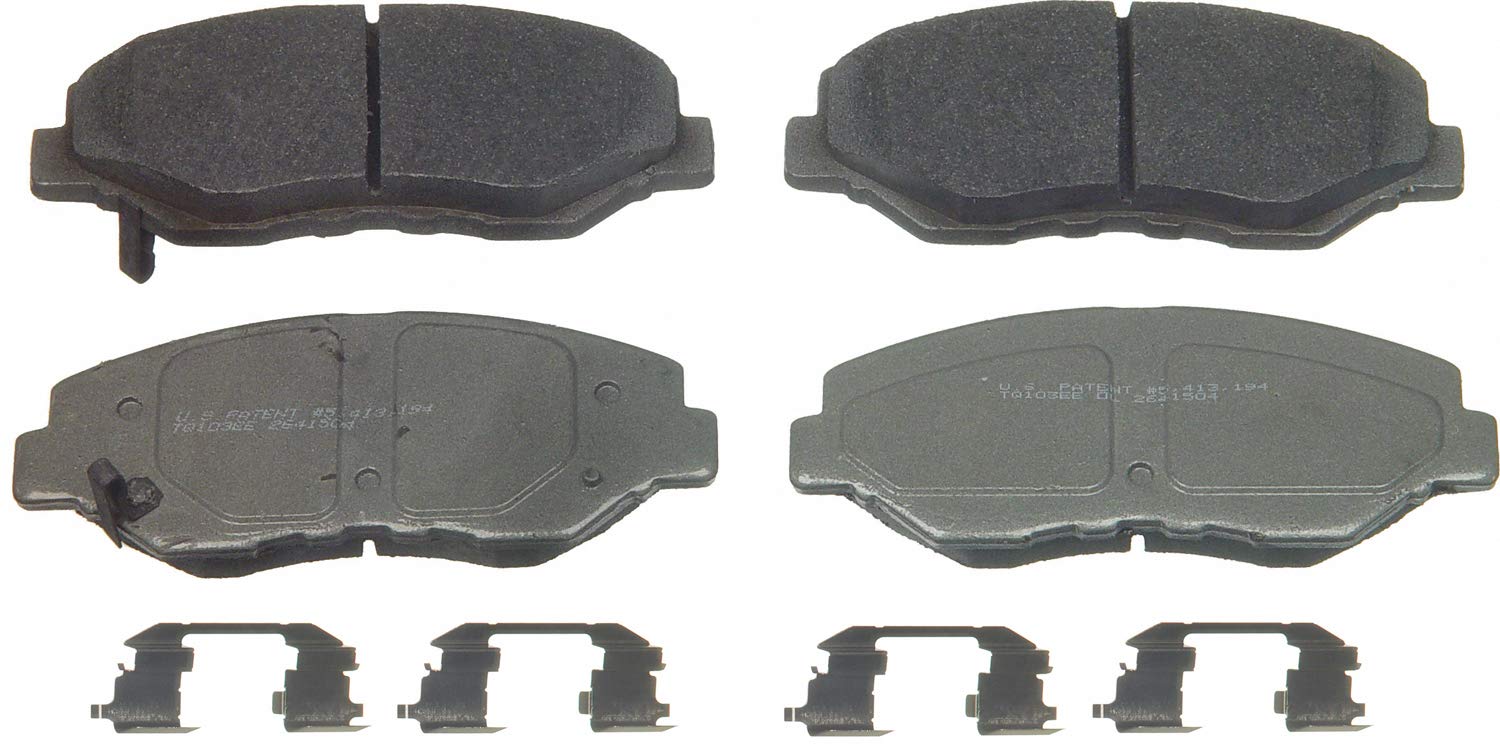 Wagner ThermoQuiet MX914 Semi-Metallic Disc Brake Pad Set