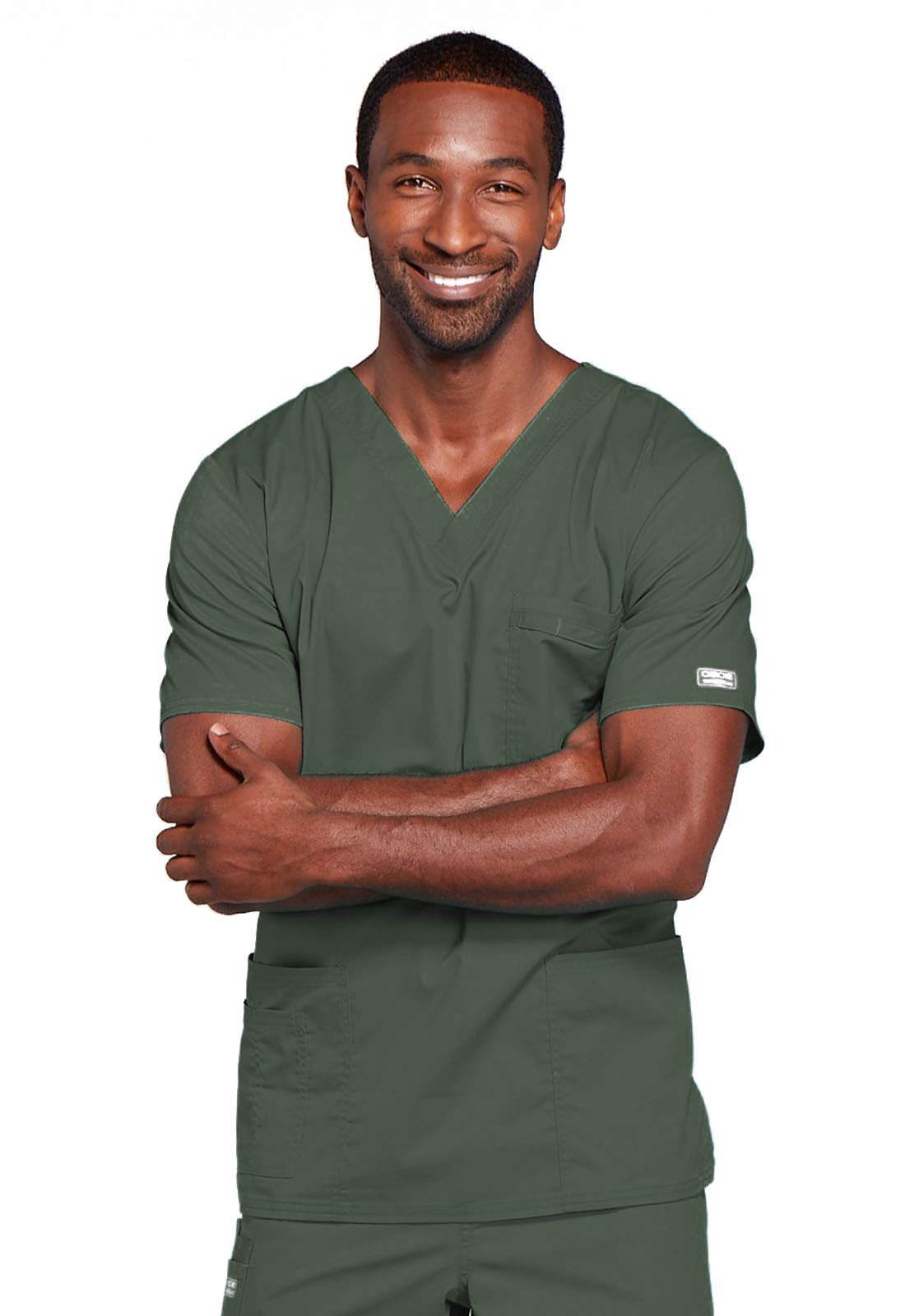Cherokee WW Core Stretch Scrubs for Women and Men V-Neck Scrub Top