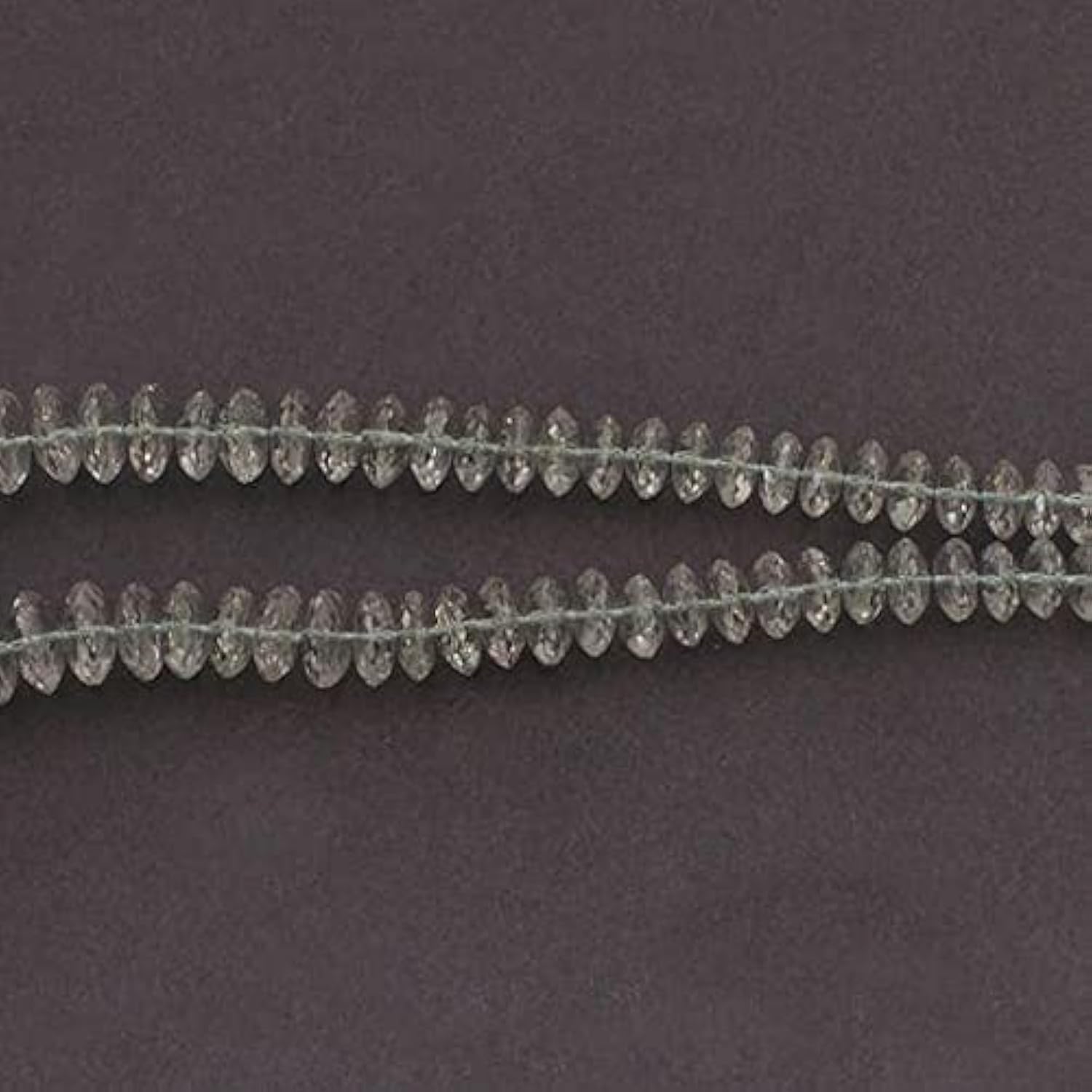 Améthyste verte rondelles coupe allemande 7mm 12mm fil perles prasiolite