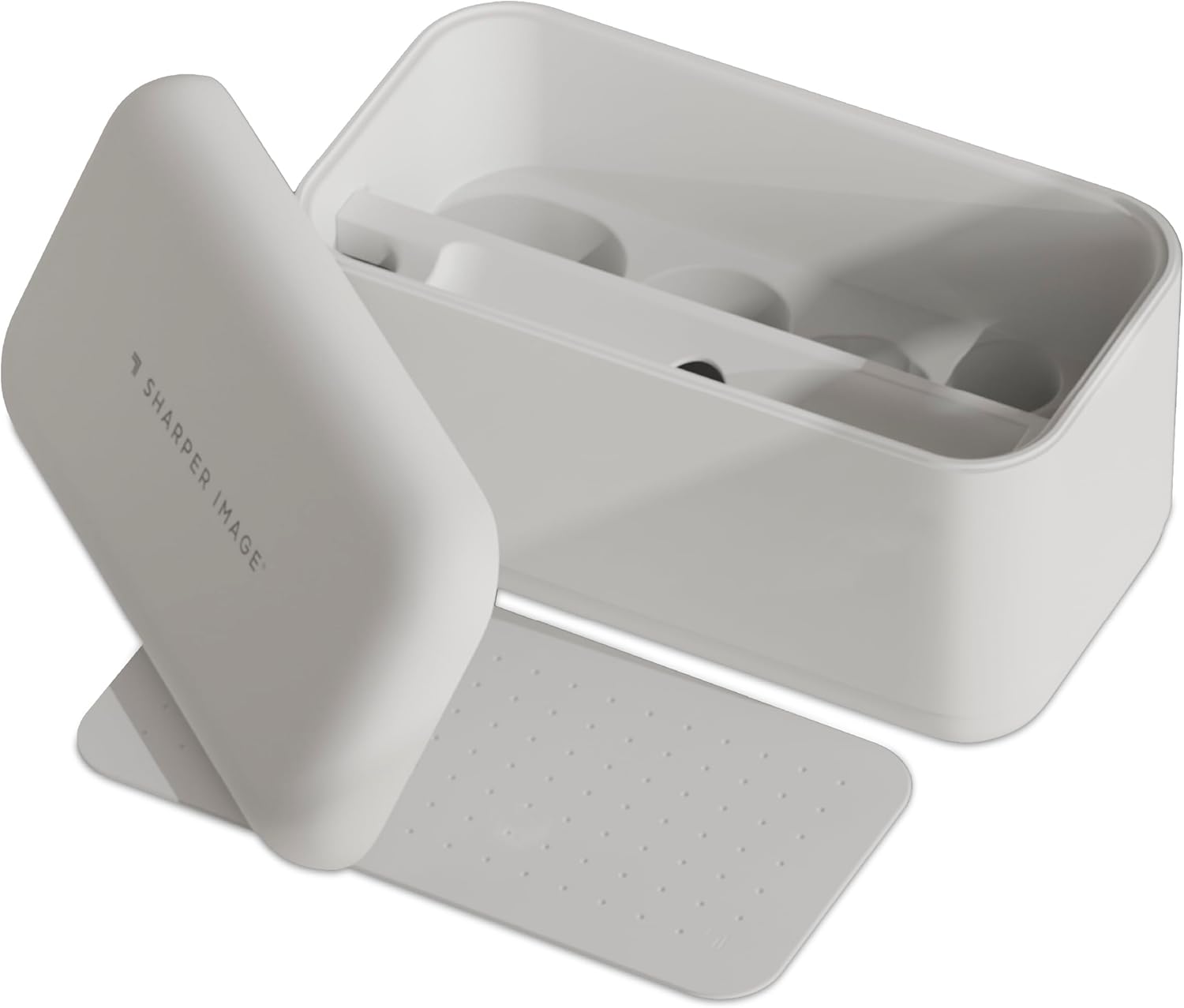 Sharper Image® Revel Airflow Styler Storage Case – Hair Tool Organizer| Durable Protective Case with Heat Pad for Multi-Styler and Attachments| Bathroom Countertop Hair Wrap Styler Organization Sharper Image® Revel Airflow Styler Storage Case – Hair Tool Organizer| Durable Protective Case with Heat Pad for Multi-Styler and Attachments| Bathroom Countertop Hair Wrap Styler Organization