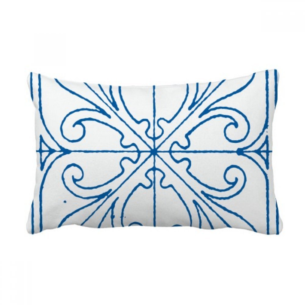 Coussin décoratif Talavera bleu une idée cadeau maison originale
