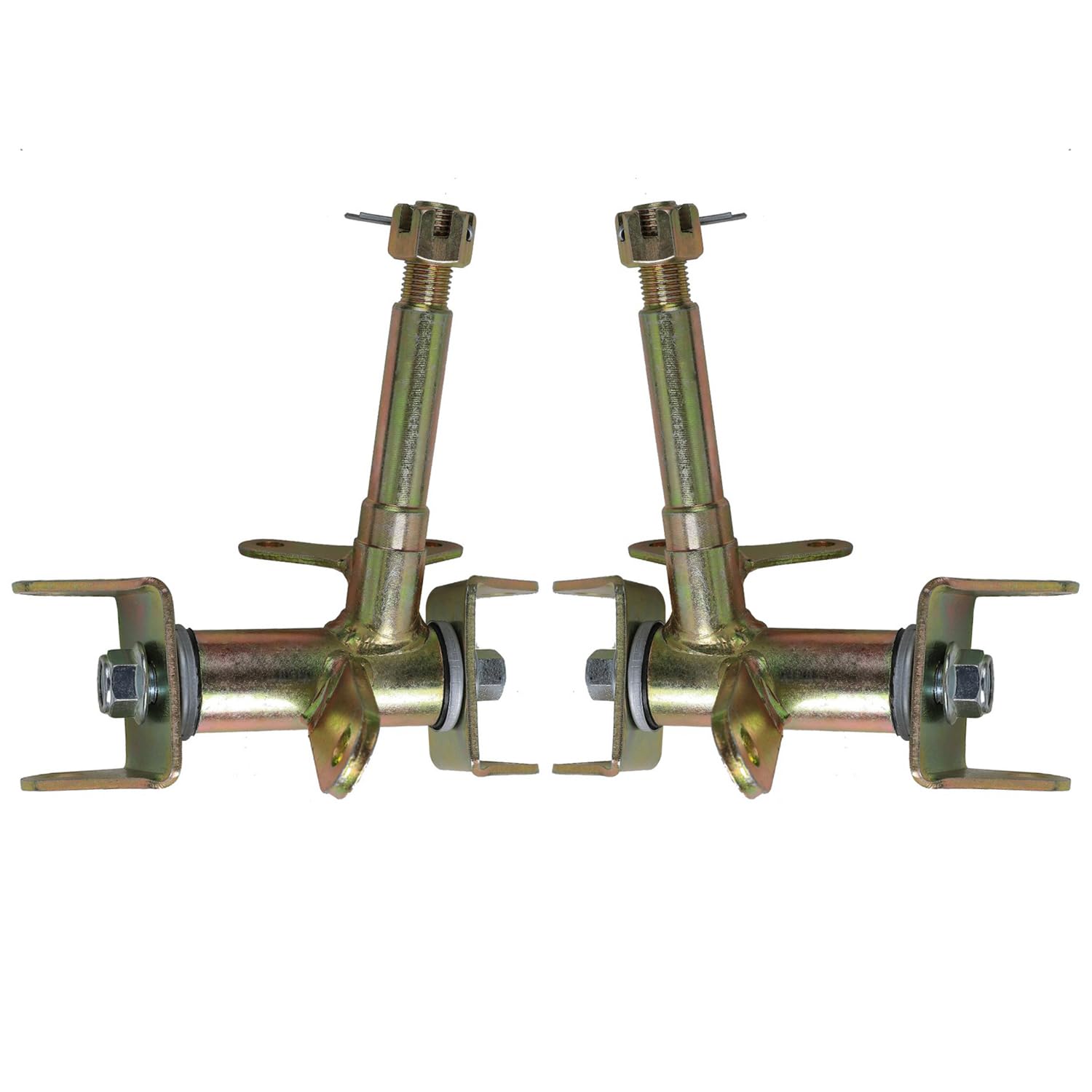 Amazon.com: ZXTDR 1 Pair Front Steering Knuckle Spindle for