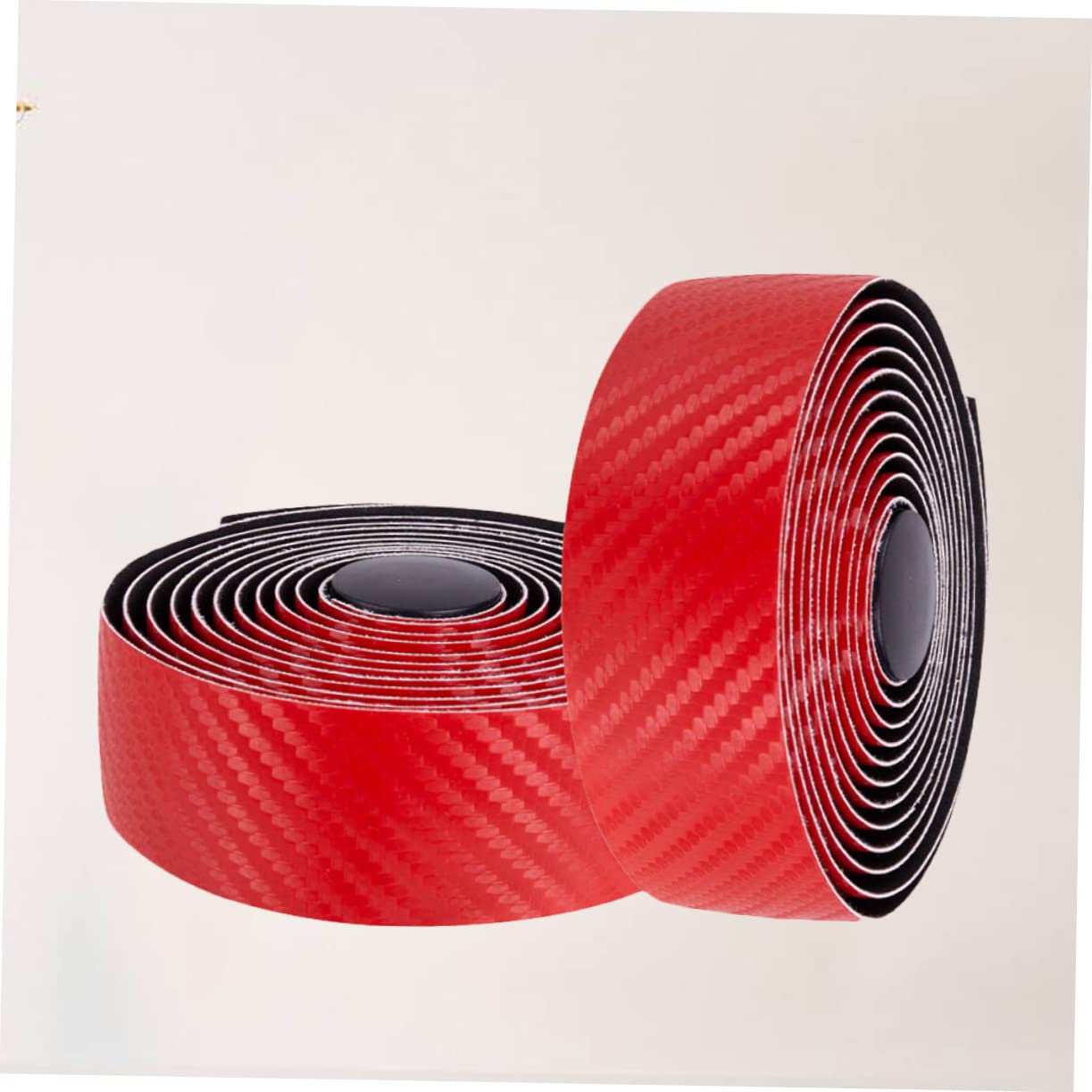 Kisangel 4rollos Cinta De Manillar De Bicicleta De Para Carretera Antideslizante y Duradera De Rojo Para Hombres y Mujeres