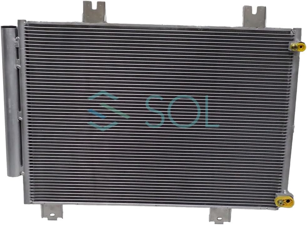 CAPSOL エアコンコンデンサー ACコンデンサー コンデンサー ホンダ用 互換品 フィット GR6 80100-TZB-J02