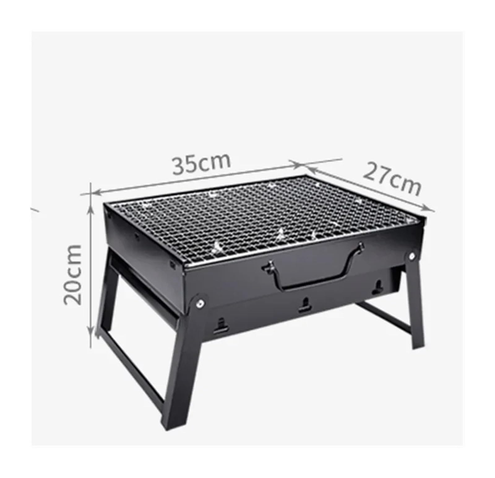 Kebab Grill BBQ Barbacoa Plegable Portátil Carbón Al Aire Libre Camping Picnic Quemador Horno De