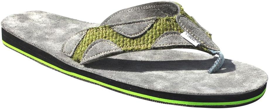 soleRebels Men's Thong Sandals blue grey