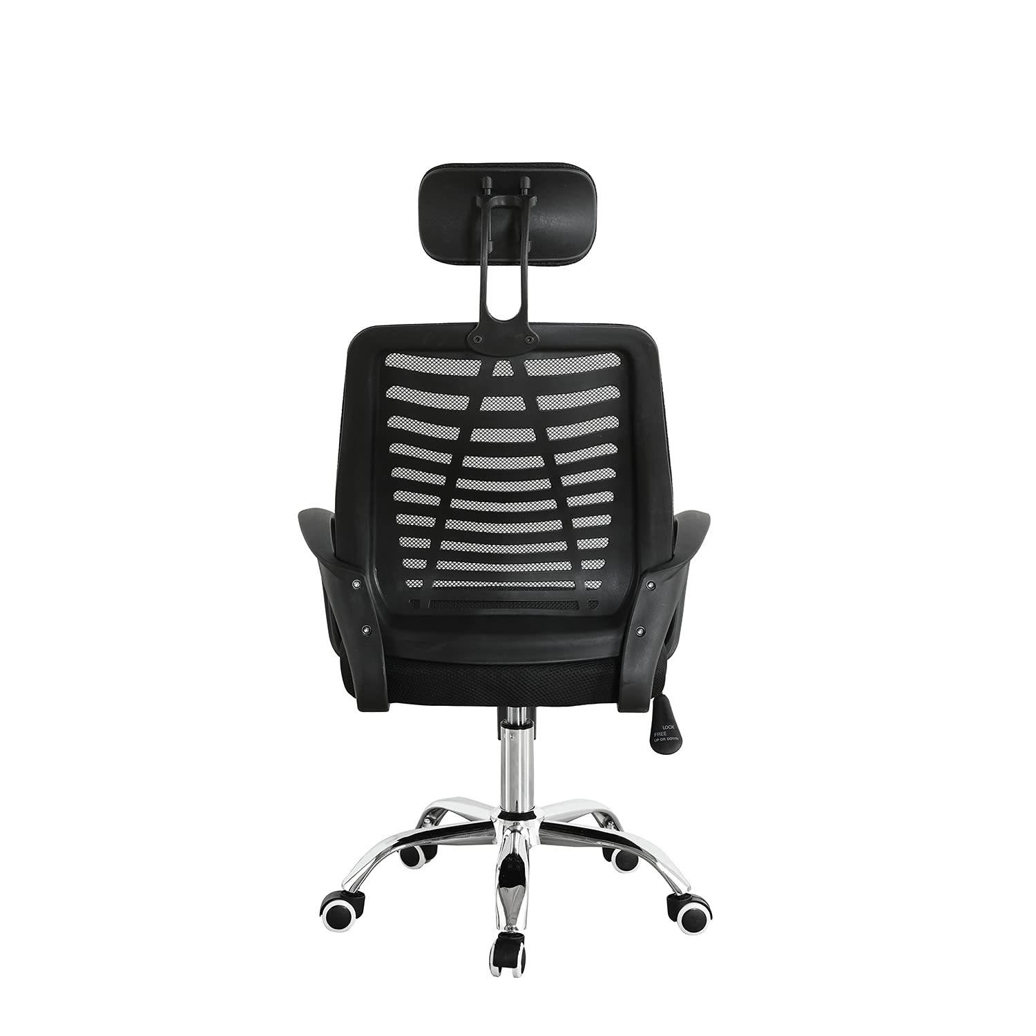 La Silla Española - Sedia da studio per bambini/ragazzi, colore grigio nero.