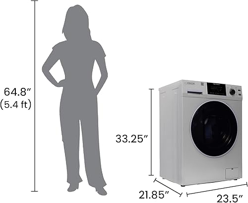 Miniatura 6 de Equator Compact Washer 1.6cf15lbs PET CYCLE 15 programas 110V en plata