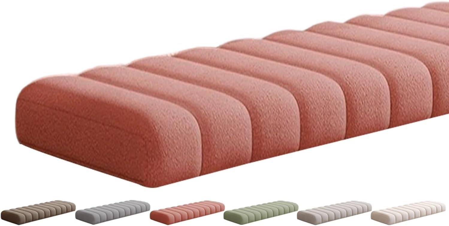 Coussin de banc antidérapant et épais pour jardin et intérieur 120 cm