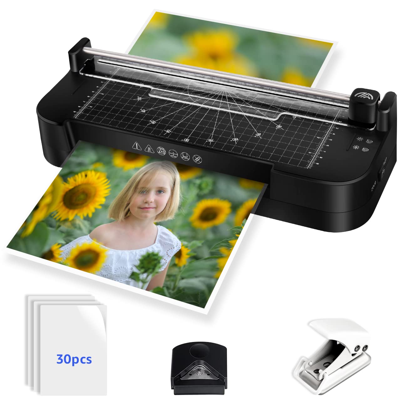 Buy Laminator Machine with 30pcs Laminating Sheets, 9inch Thermal Cold