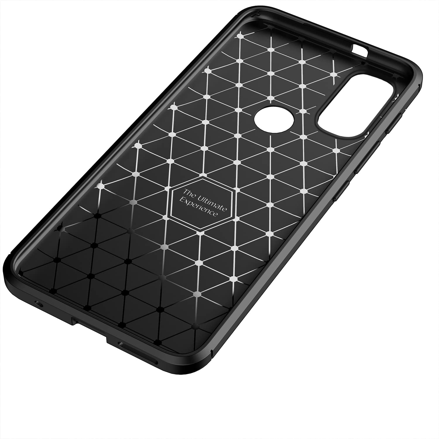 NEINEI Cover in Pelle per Motorola Moto E20,Custodia Libro PU Portafoglio con [Slot Schede][Supporto][Magnetica],3D Fiore di Pizzo Modello Phone Case,Grigio