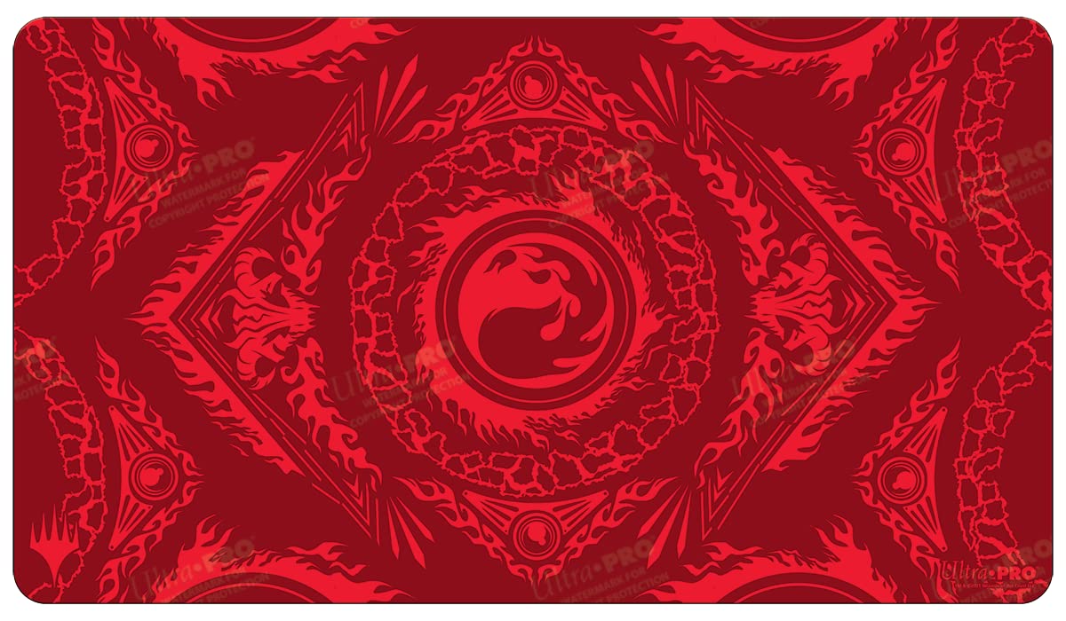 Ultra PRO - Magic: The Gathering - Mana 7 Playmat Mountain - Great for Card Games and Battles Against Friends and Enemies, Perfect for at Home Use As a Mousepad for PC