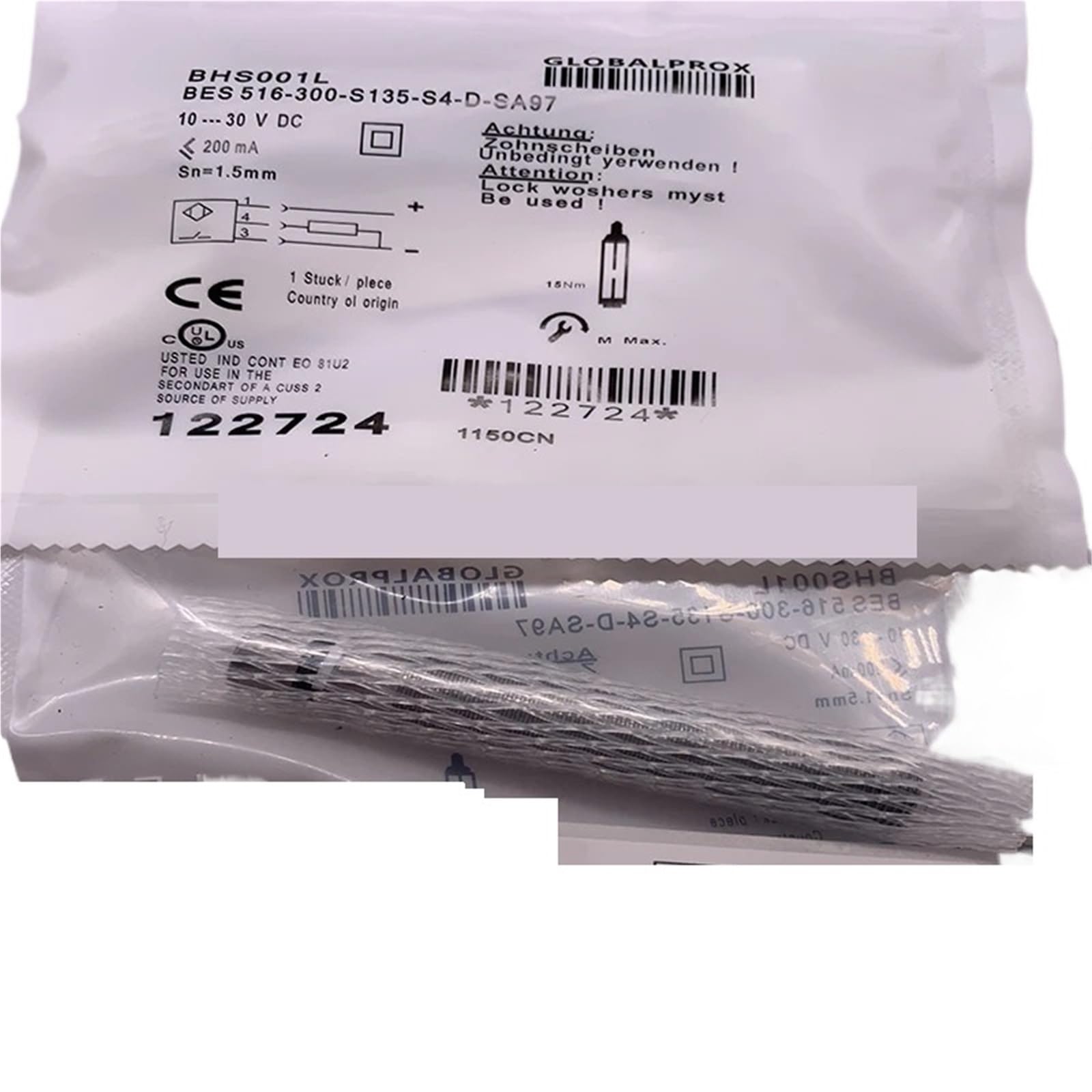 SBSSYVLMV 1pcs Sensor BHS001K BES 516-300-S135-NEX-S4-D