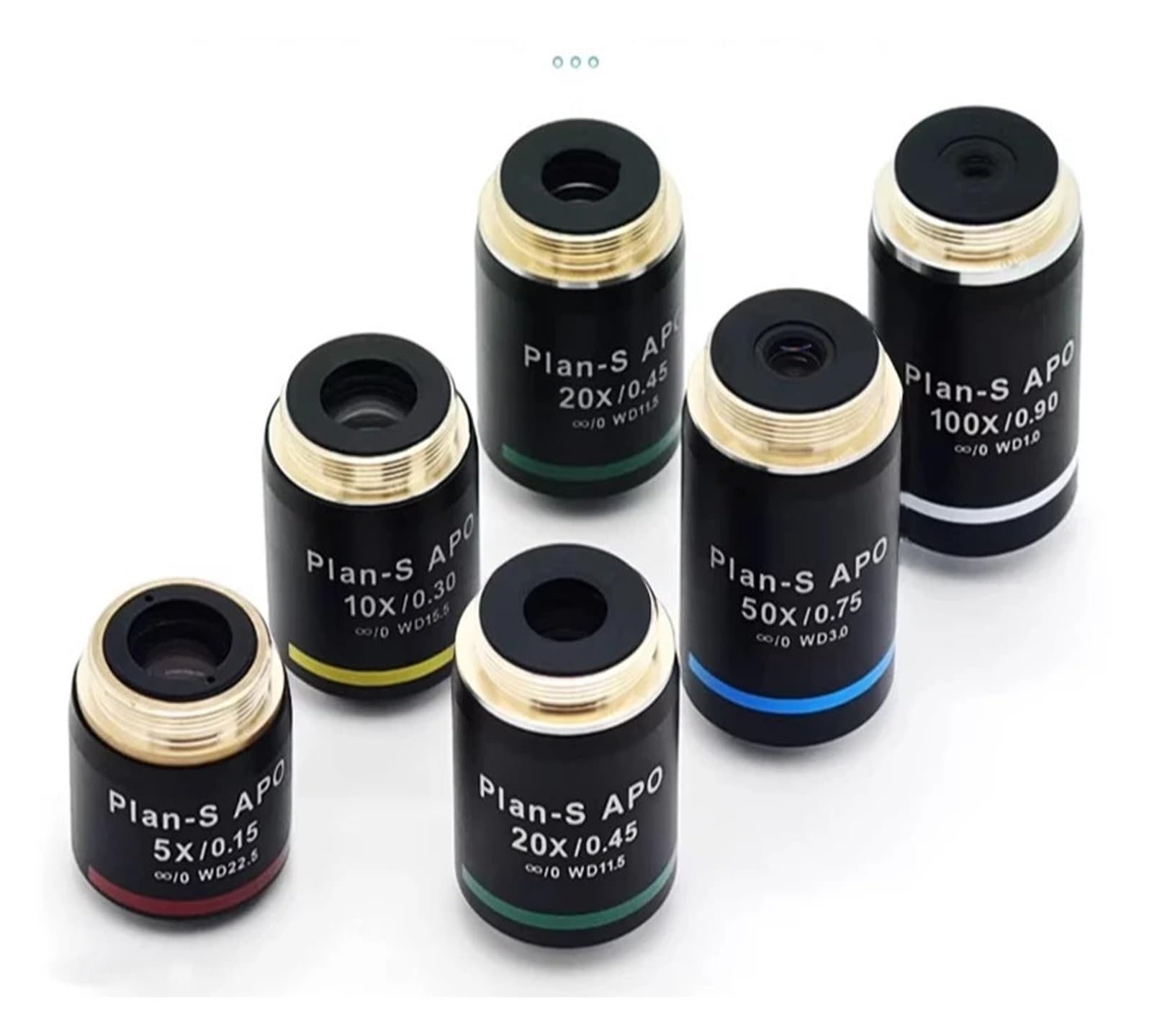 Microscope Objective, Lente metalográfica Plan S APO
