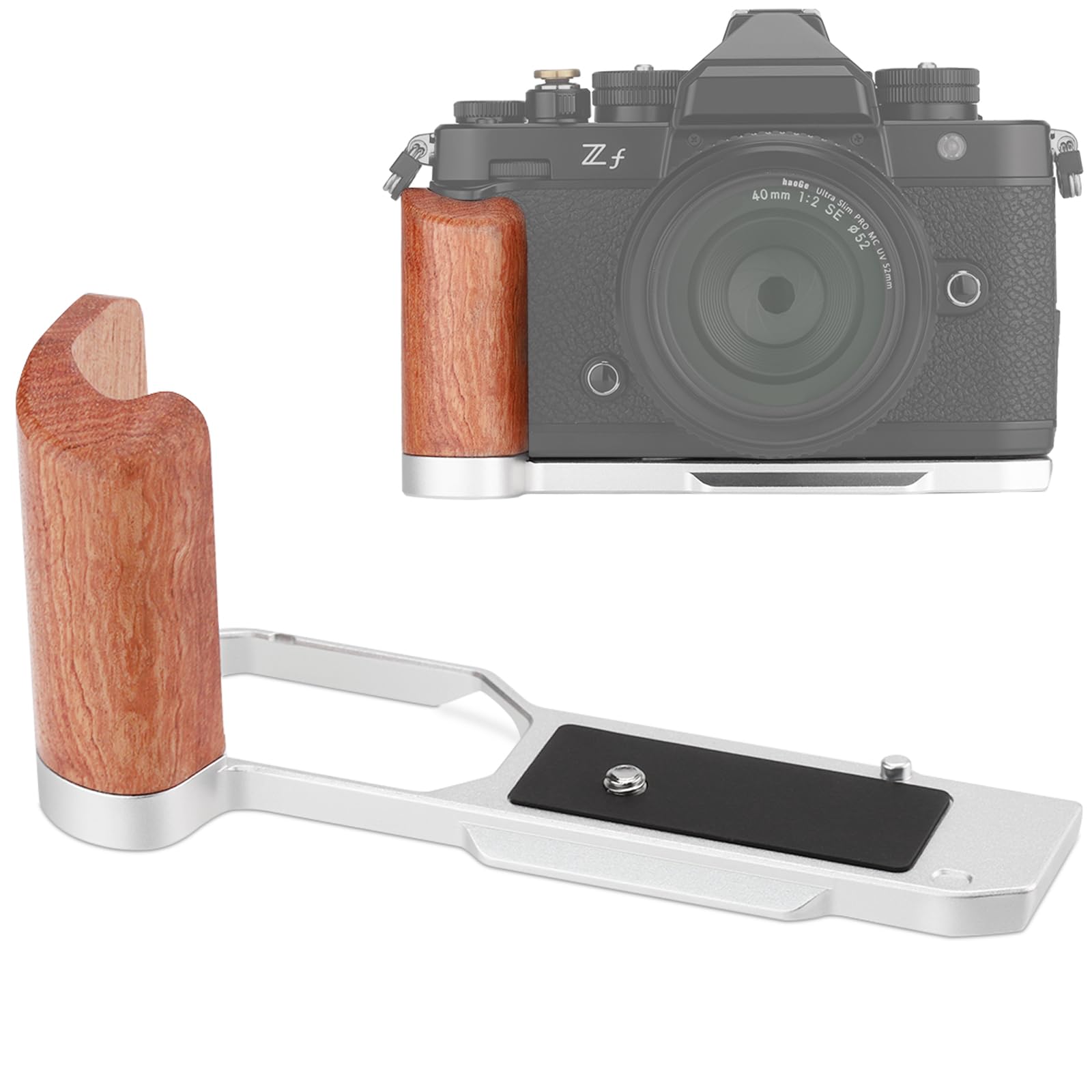 Amazon | Leftfoto zf レトロハンドグリップLブラケット ローズ木製