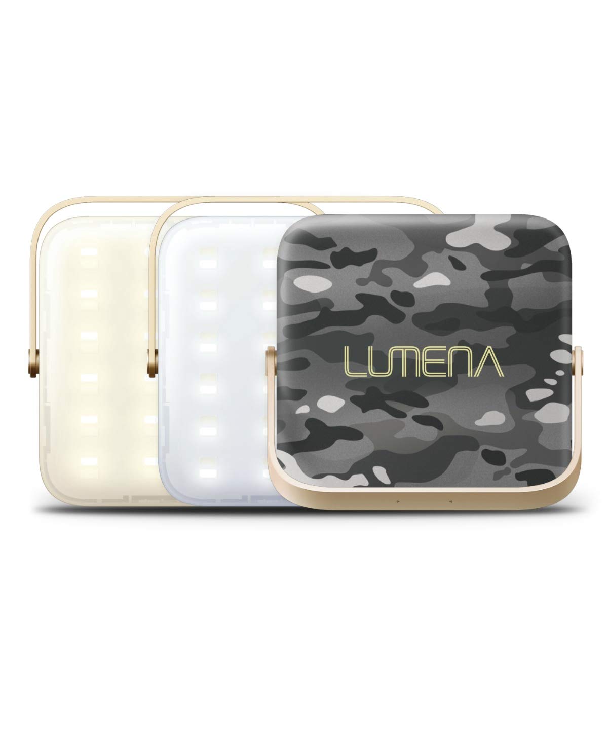 LUMENA LUMENA7 LED Lantern, Camouflage Gray, Brightness, 1300