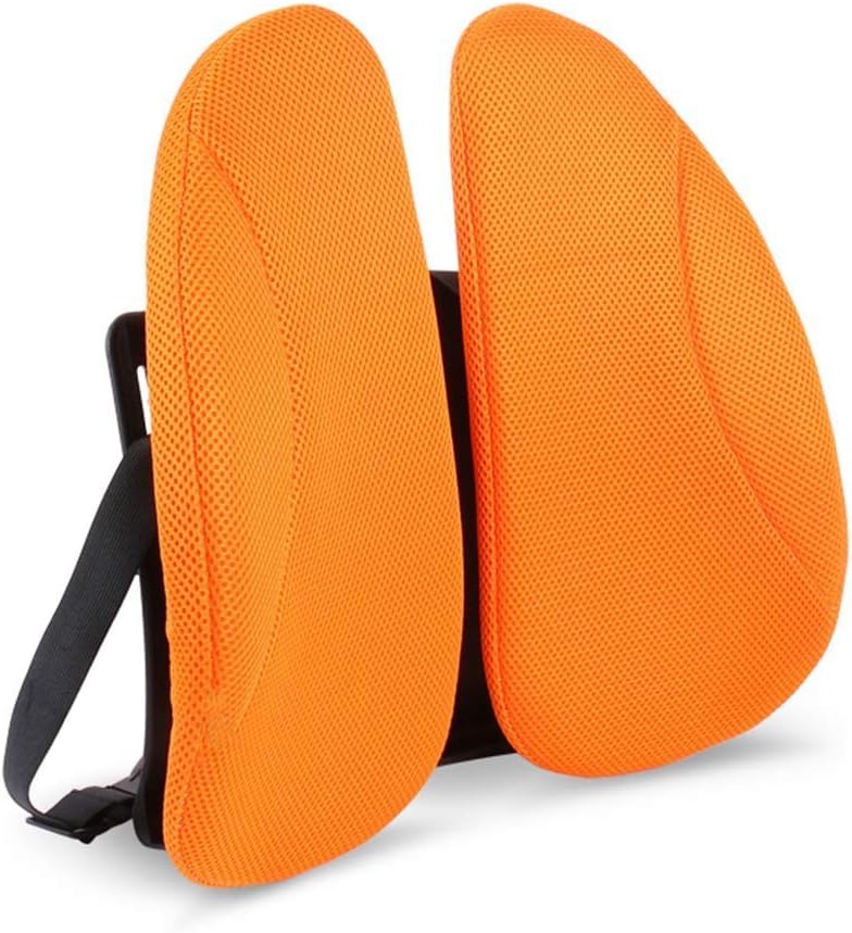 JSEIAJB Lumbar Pillow - Dreamer Car Mini Supportive Chair Cushion Lumbar Pillow Design for Lower Back Pain Relief, Memory Foam Back Support(C)