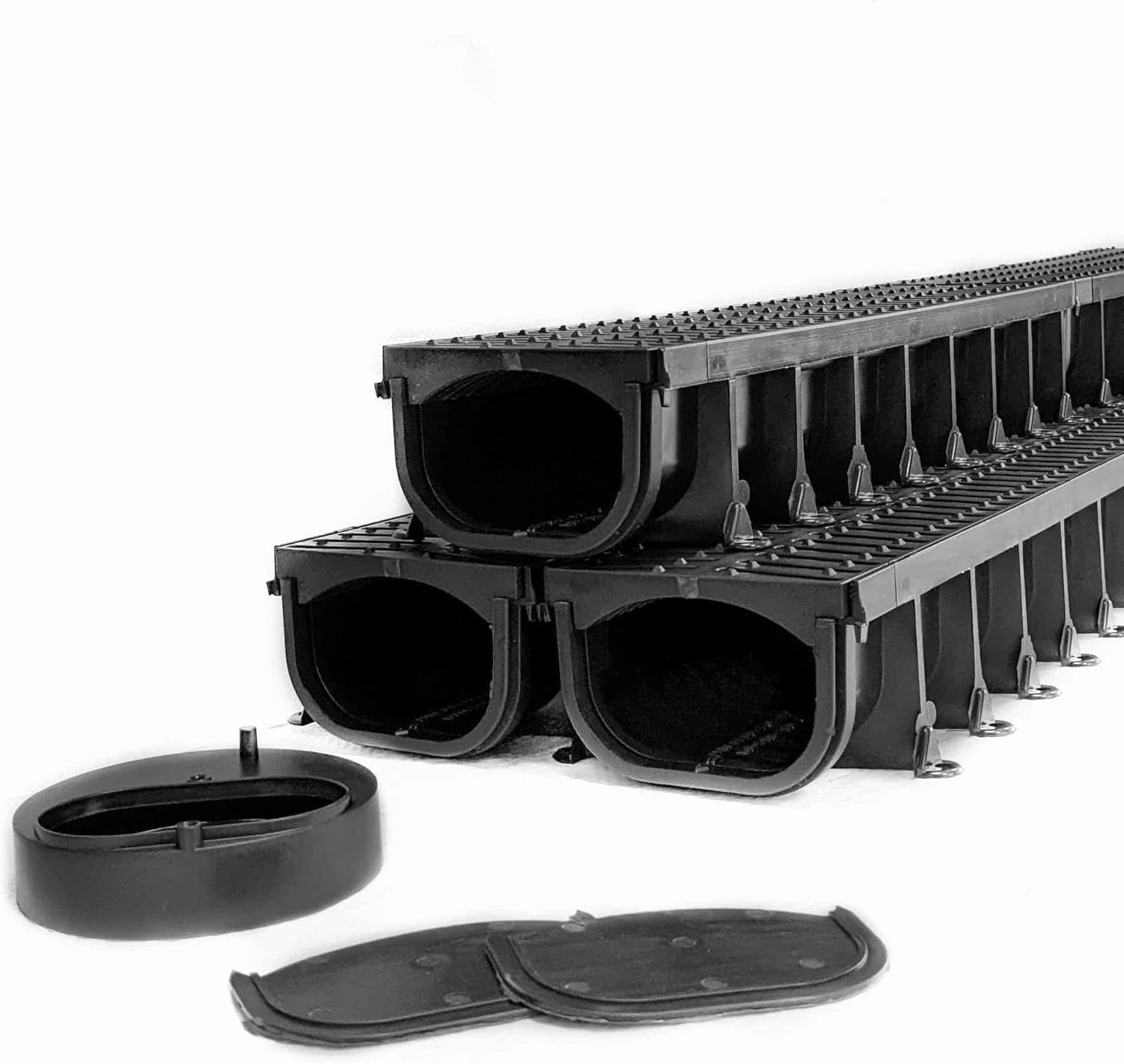 EasyFlow Shallow Water Channel Drain 3m Garage Pack ACO Drains