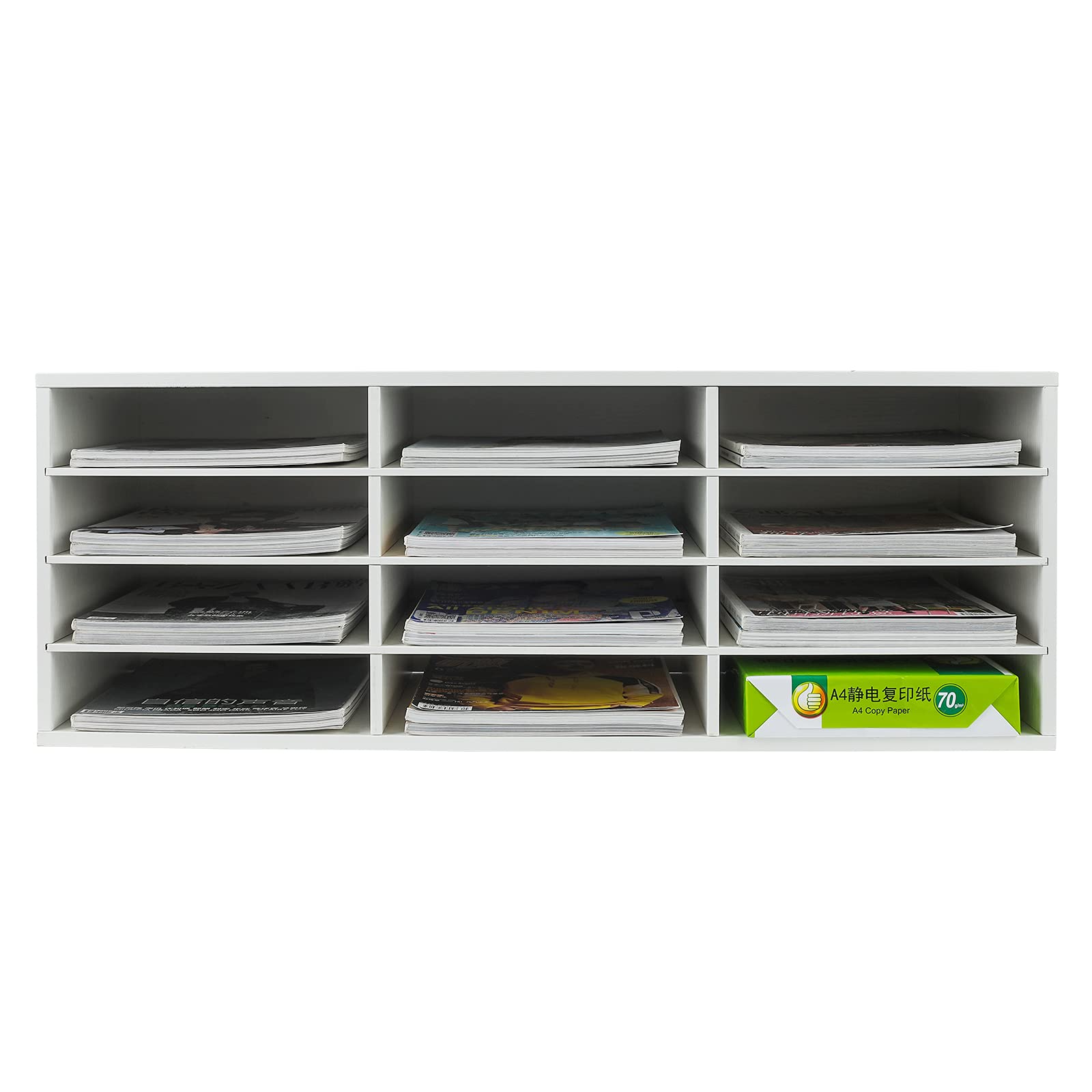 Classroom Computer Storage Countertop Snapklik.com : Mail Sorter Organizer, Wood Countertop Literature ...