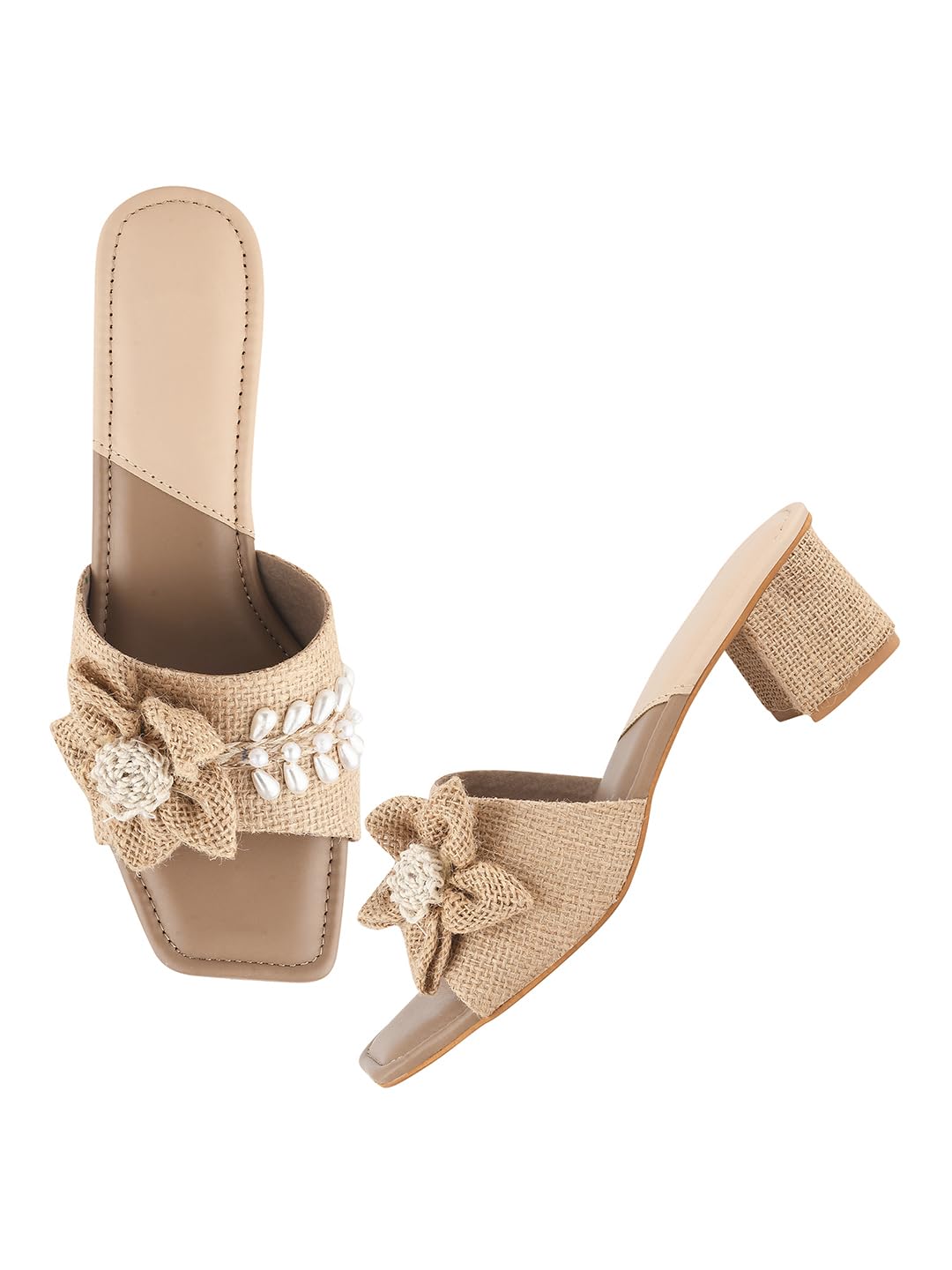 SilverArrow Comfortable Stylish Alluring Block Heels Light Weight Trendy Heels For Women & Girls