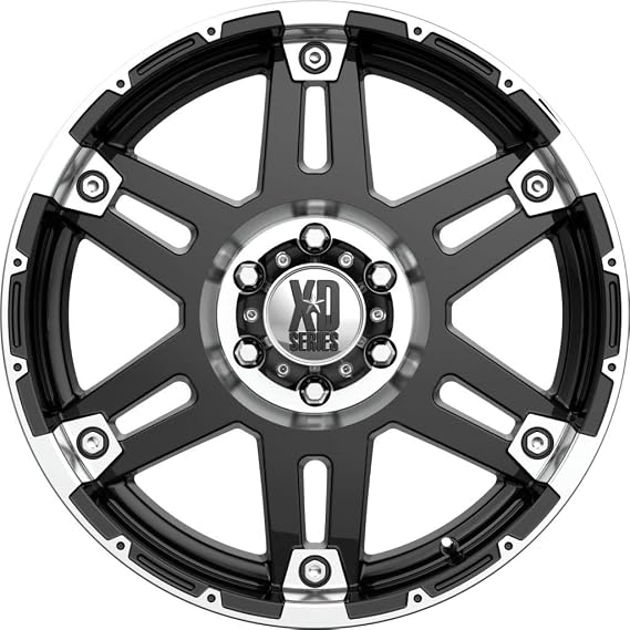 KMC XD Series 796 797 798 Chrome 6 Lug Wheel Rim Center Cap 1079L145
