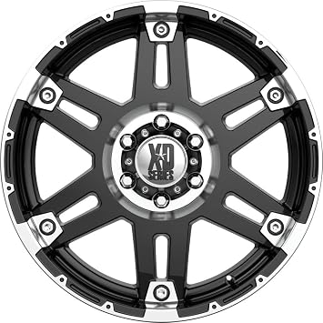 KMC XD Series 796 797 798 Chrome 6 Lug Wheel Rim Center Cap 1079L145