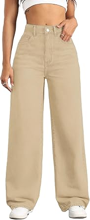 Loose straight leg jeans