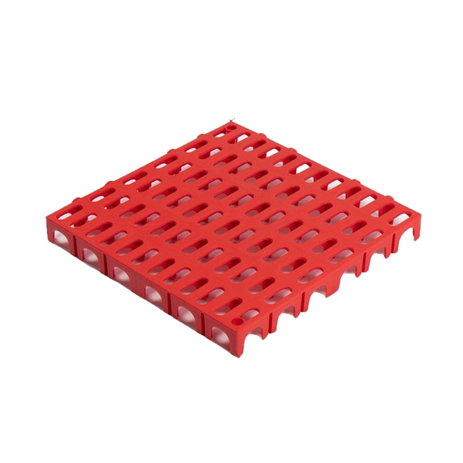 Modułowa Poduszka Z Blokadą, Modułowa Poduszka Z Blokadą Przeciwzmęczeniową Do Sprzętu Fitness, Poduszka Do Ćwiczeń I Ochrona Podłogi(Red,8 pieces)