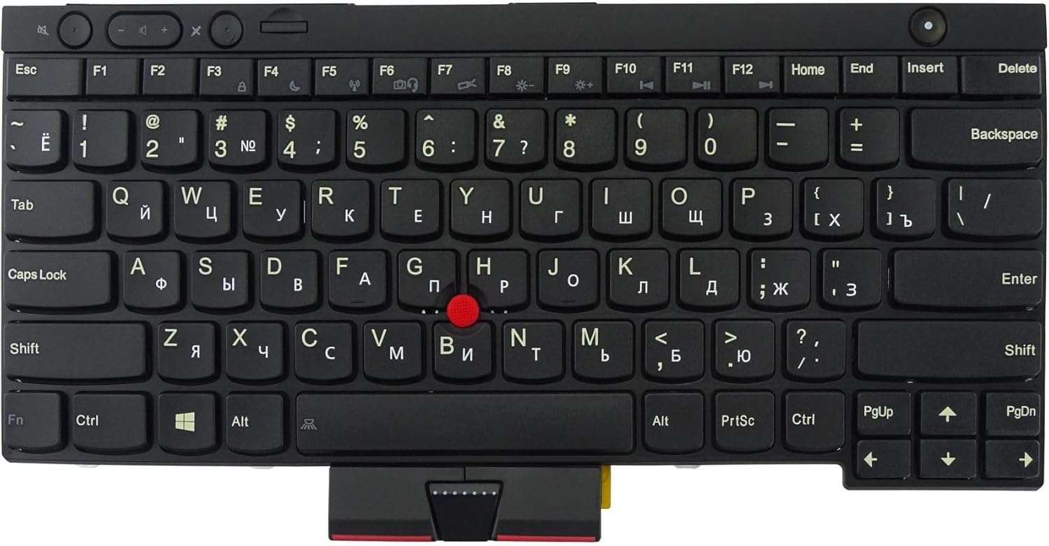 Replacement Keyboard Without Backlit for Lenovo Thinkpad T430 T430S T430i X230 X230i X230T W530 T530 L430 L530 X230 Tablet(Not Fit T430U X230S) (US)