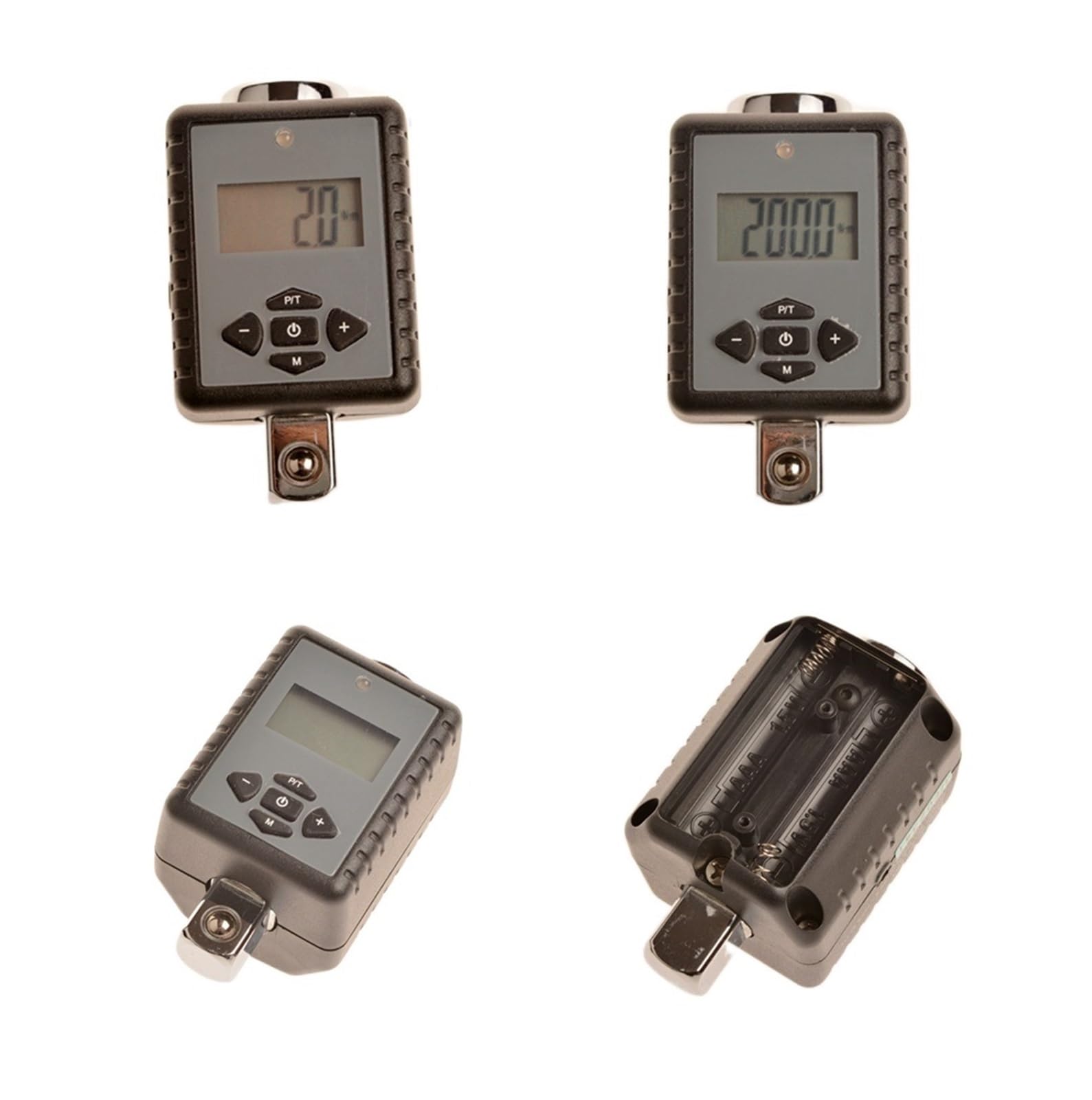 Cyfrowy klucz dynamometryczny, regulowany 0,5 cala 2-200 Nm, profesjonalny elektroniczny adapter dynamometryczny do naprawy roweru i samochodu, dokładny pomiar momentu obrotowego