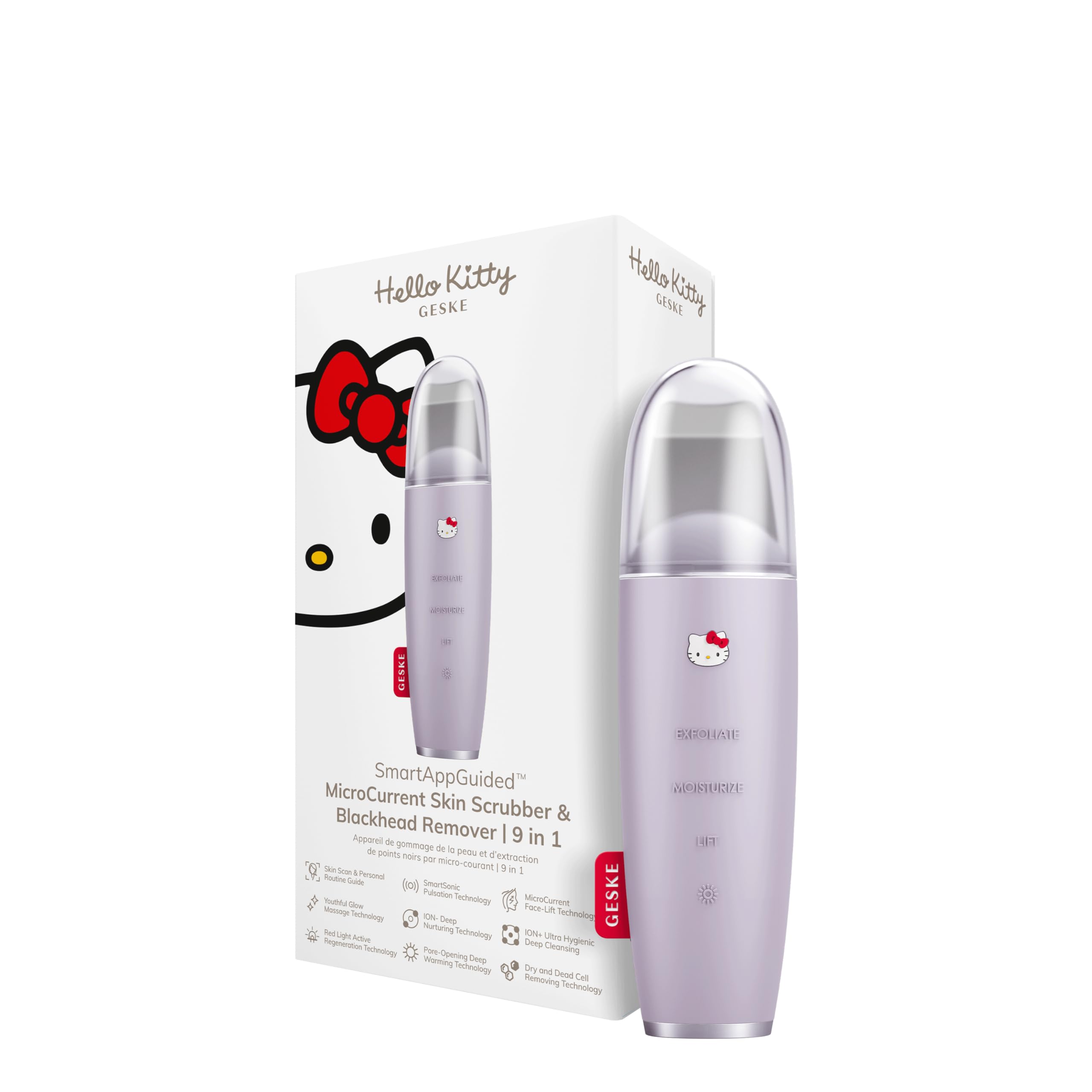 Amazon.co.jp: GESKE Hello Kitty MicroCurrent Skin Scrubber