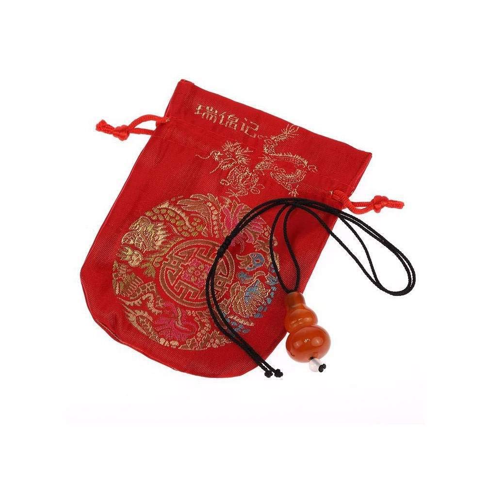 Lachineuse Orangé Feng Shui Gourd Wu Necklace, Non Applicable