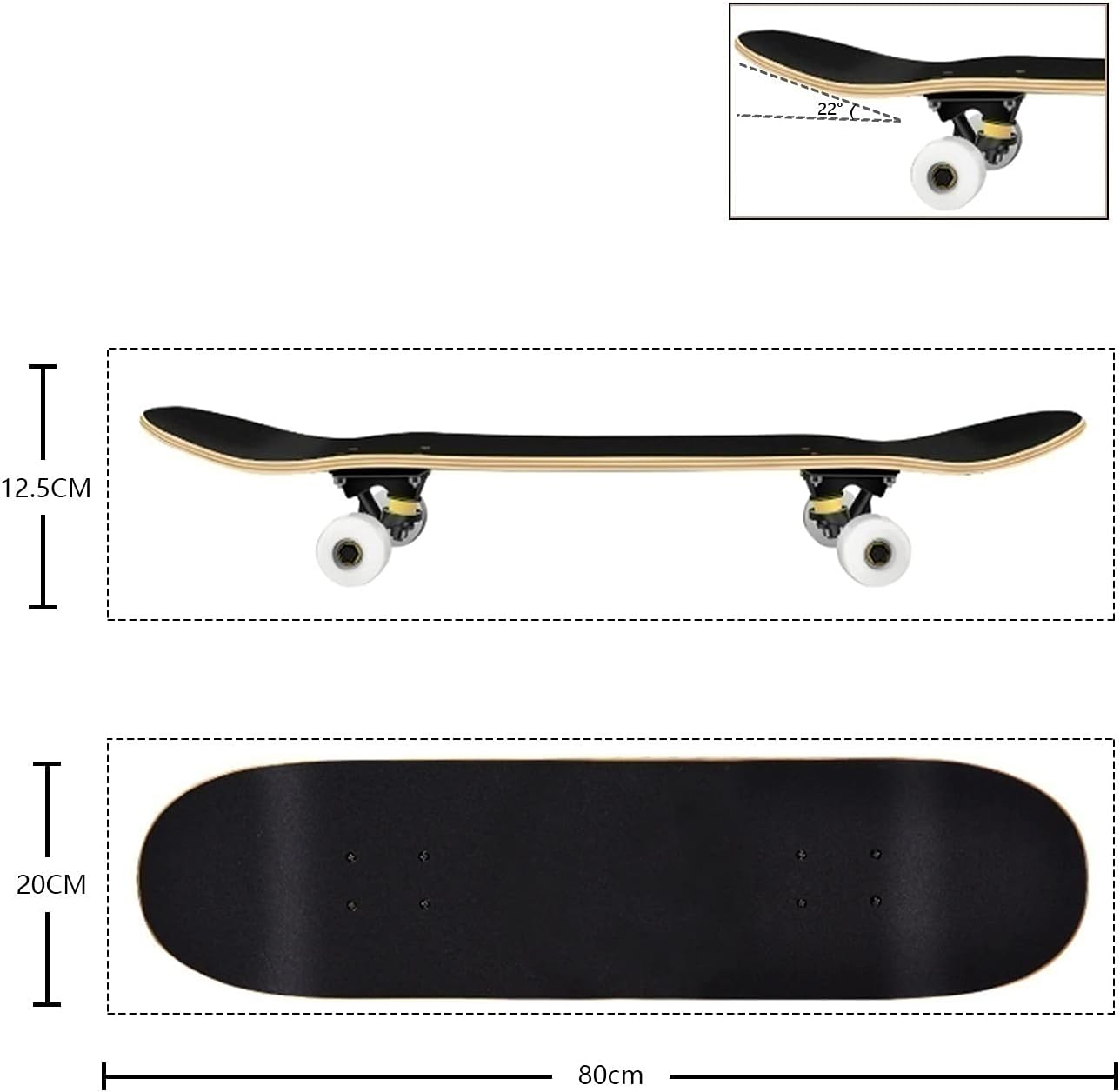 スケートボード 31インチ スケボー スケートボード コンプリート 漫画 プリート 大人 初心者 子供 スケボー 耐久 耐震 初心者