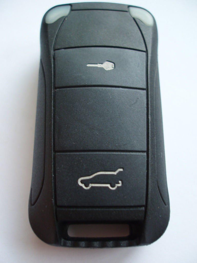 REPLACEMENT 2 BUTTON FLIP KEY CASE FOR PORSCHE CAYENNE REMOTE FLIP KEY