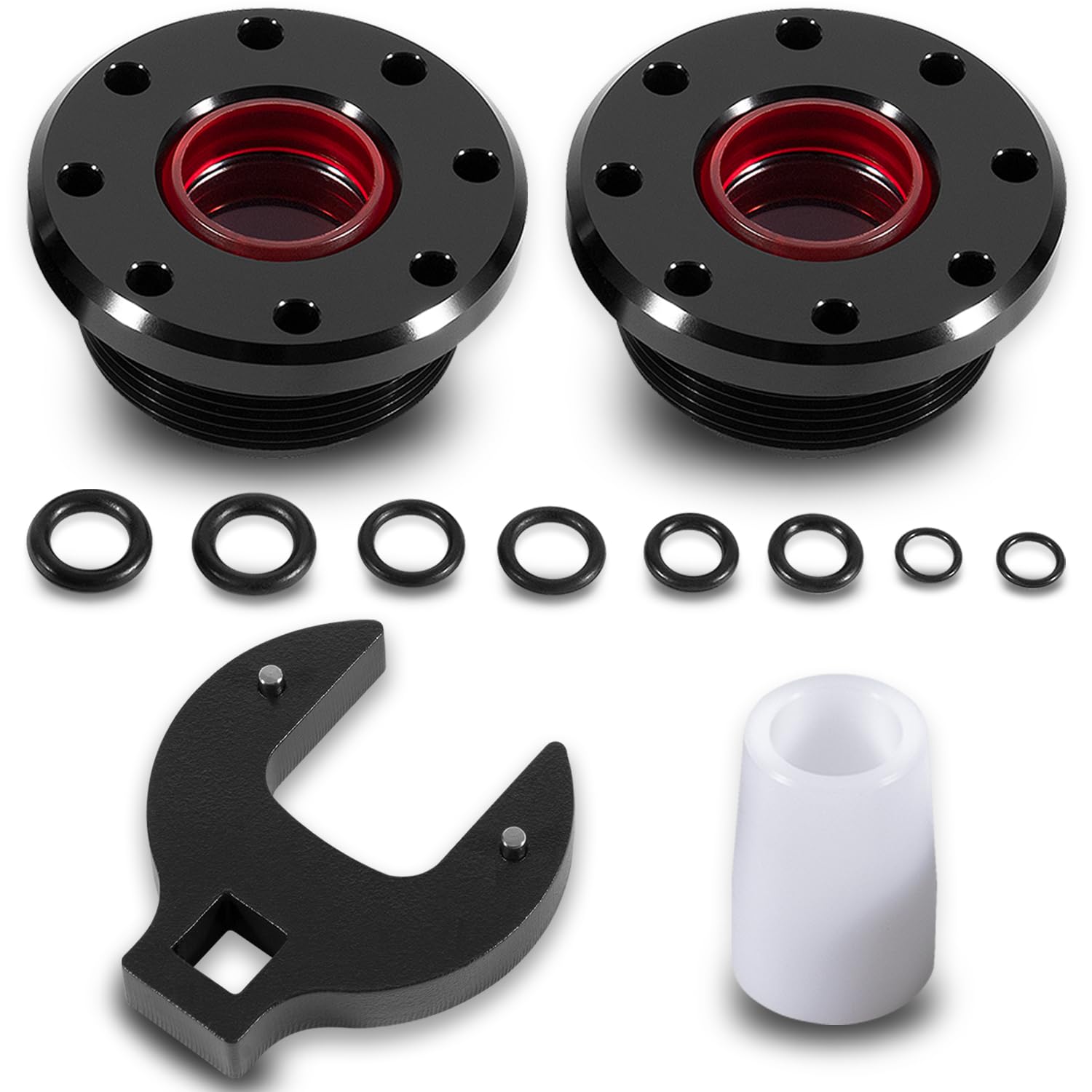 HS5157/HS5167 Hydraulic Cylinder Seal Kit with Pin Wrench - Compatible with Seastar Hydraulic Steering System HC5340, HC5341, HC5342, HC5343, HC5344, HC5345, HC5346, HC6754, HC6755