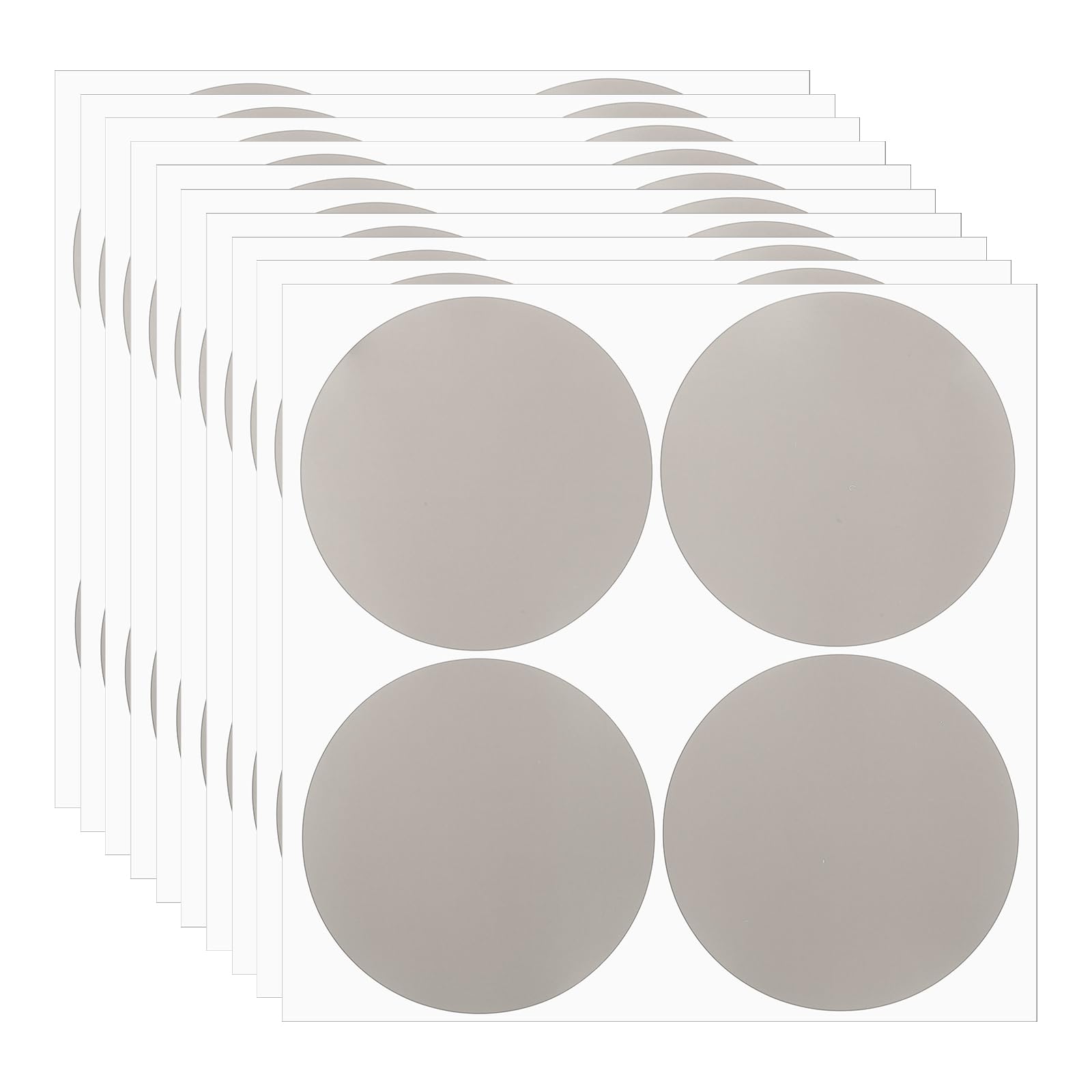 PATIKIL Round Colored Stickers 4"