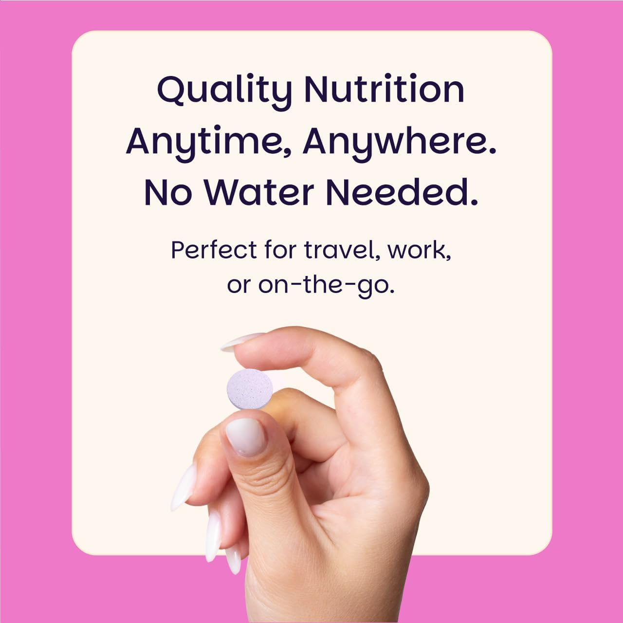 EZ Melts Women's Multi + Hair Growth - Daily Multivitamin for Women - Supports Healthy Energy Levels & Reduced Hair Shedding - Non-GMO & Vegan - Peach - 60 Dissolvable Tablets (30 Servings) - Image 8